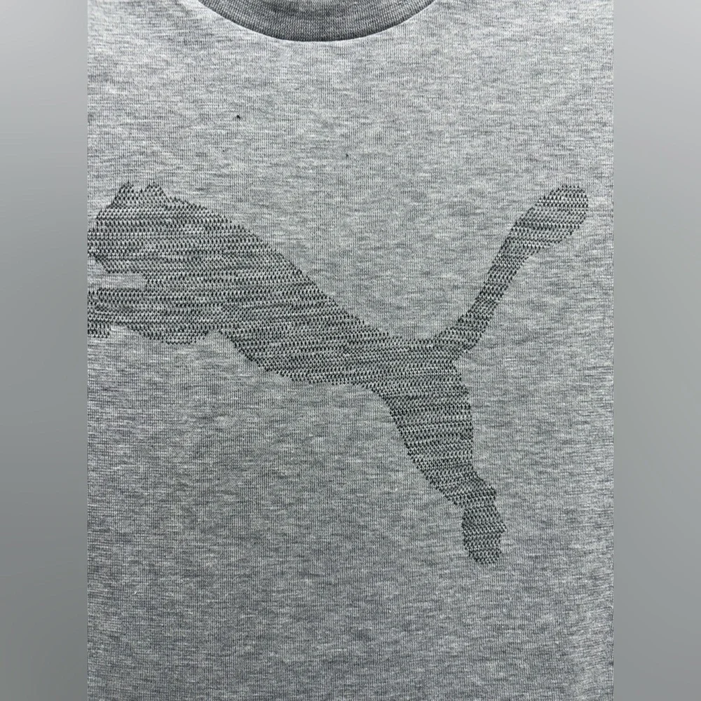 Puma Men's Gray T-Shirt - Picture 2 of 7